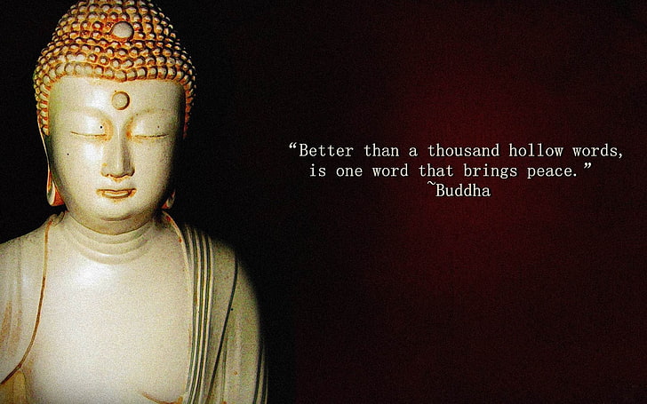 HD wallpaper: buddha quote-Digital Art design HD Wallpaper, Buddha figurine  | Wallpaper Flare