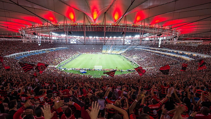 flamengo, maracanã, sport, crowd, group of people, large group of people