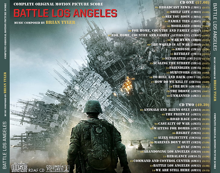 action, angeles, battle, drama, los, music, poster, sci fi, HD wallpaper