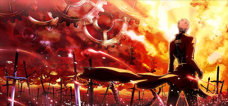 Fate Series, Fate/Stay Night: Unlimited Blade Works, HD wallpaper