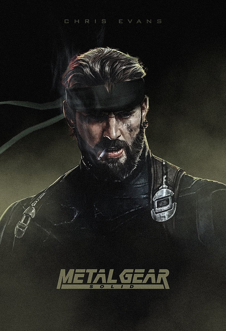 video games, Chris Evans, Metal Gear Solid V: The Phantom Pain, HD wallpaper