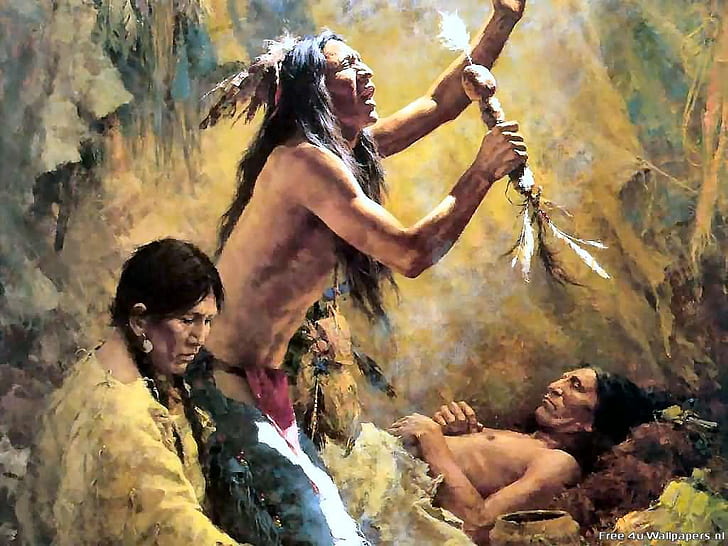 Indian Native American Native People Other HD Art