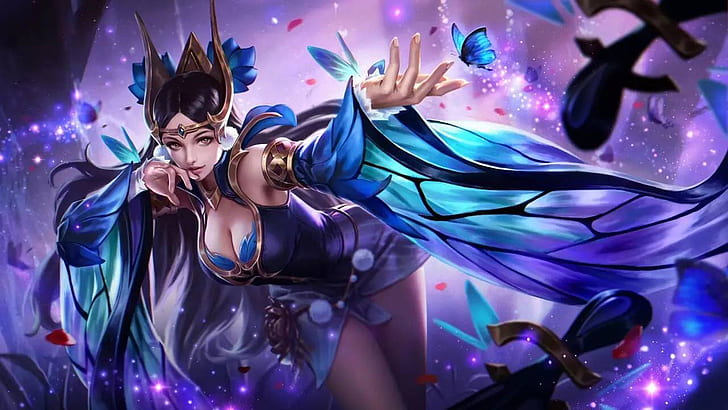 King Of Glory Video Game S6 Season’s Heroes And New Skin Diao Chan Desktop Hd Wallpaper For Mobile Phones Tablet And Pc 1920×1080