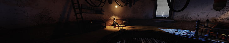 black and brown table lamp, BioShock Infinite, video games, indoors, HD wallpaper