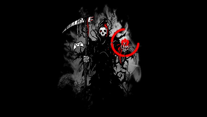 Death Grim Reaper Black RROD XBOX
