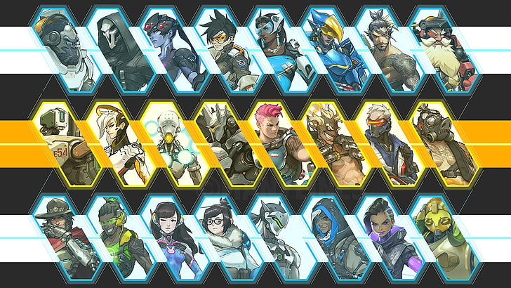 game characters, video games, Overwatch, Winston (Overwatch)