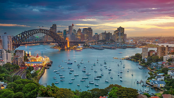 Sydney Australia HD Backgrounds iPhone X Wallpapers Free Download