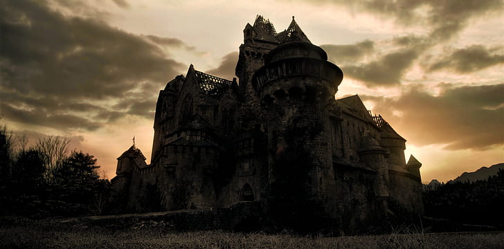 castle, The Witcher (TV Series), HD wallpaper