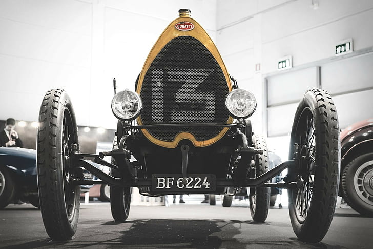 car, Bugatti, Super Car, Vintage car, HD wallpaper