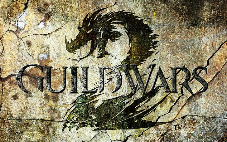 guild wars, game, dragon, background, HD wallpaper