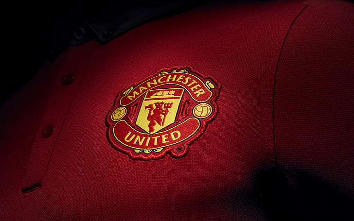 logo, Manchester United, Premier League, Soccer Clubs, Sports Jerseys, HD wallpaper
