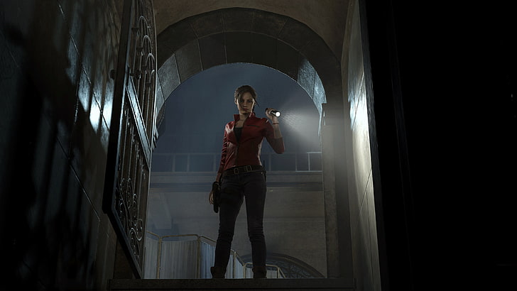 Resident Evil, Resident Evil 2, video games, Racoon City, Claire Redfield, HD wallpaper