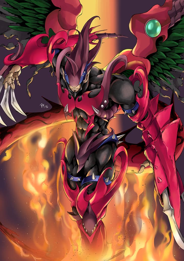 Destiny HERO - Destroyer Phoenix Enforcer, anime, Trading Card Games