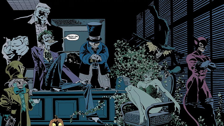 DC Comics, The Long Halloween, Batman, no people, art and craft, HD wallpaper