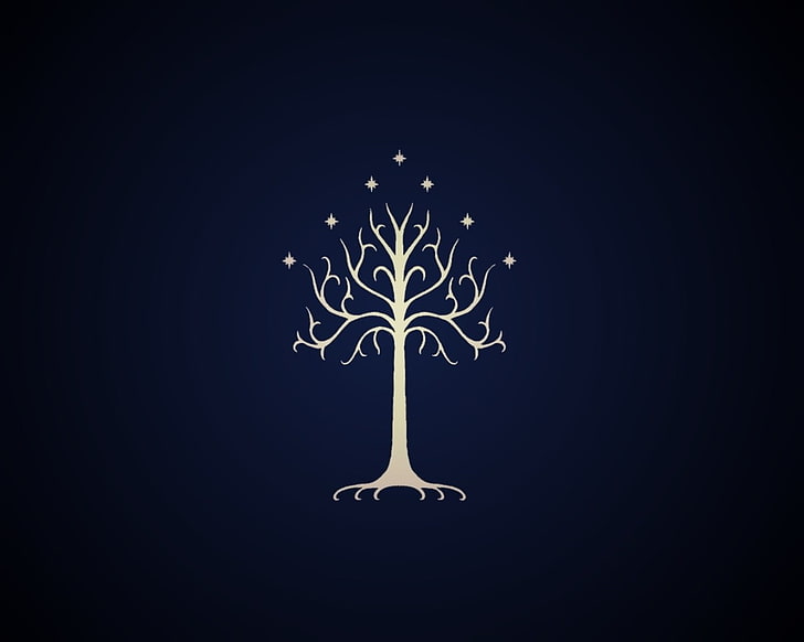 minimalism, Gondor, The Lord of the Rings, HD wallpaper