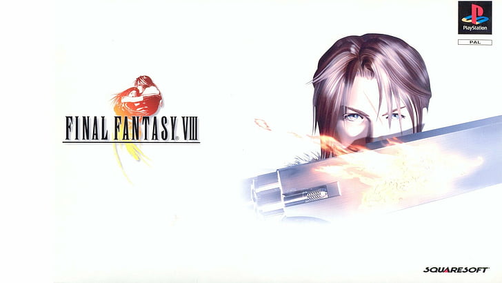 Final Fantasy, Final Fantasy VIII, one person, women, portrait