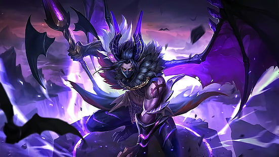 HD wallpaper: Mobile Legends, Dyrroth, Prince of the Abyss | Wallpaper Flare