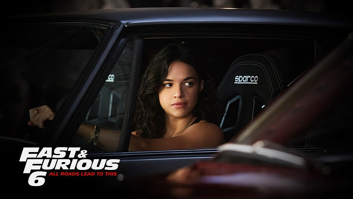 Fast & Furious 6 digital wallpaper, Fast and Furious, Michelle Rodríguez