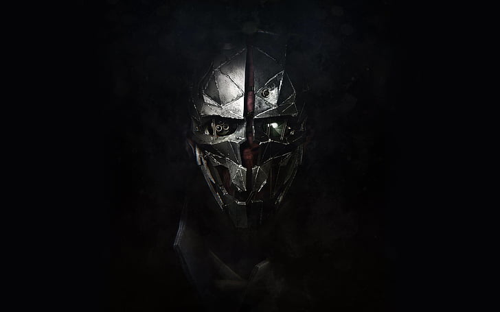 gray and black movie character, Corvo, Dishonored 2, PC, PS4, HD wallpaper