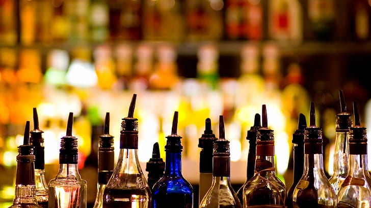 alcohol, cocktail, bottle, drinks, bottles, alkohol, HD wallpaper