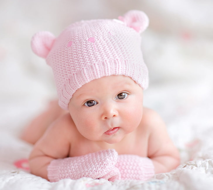 happy, baby, young, innocence, clothing, child, cute, babyhood, HD wallpaper