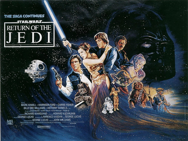 HD wallpaper: Star Wars Return of the Jedi case cover, Star Wars