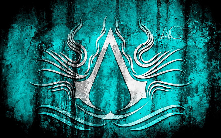 Assassins Creed logo, Assassin's Creed, video games, no people