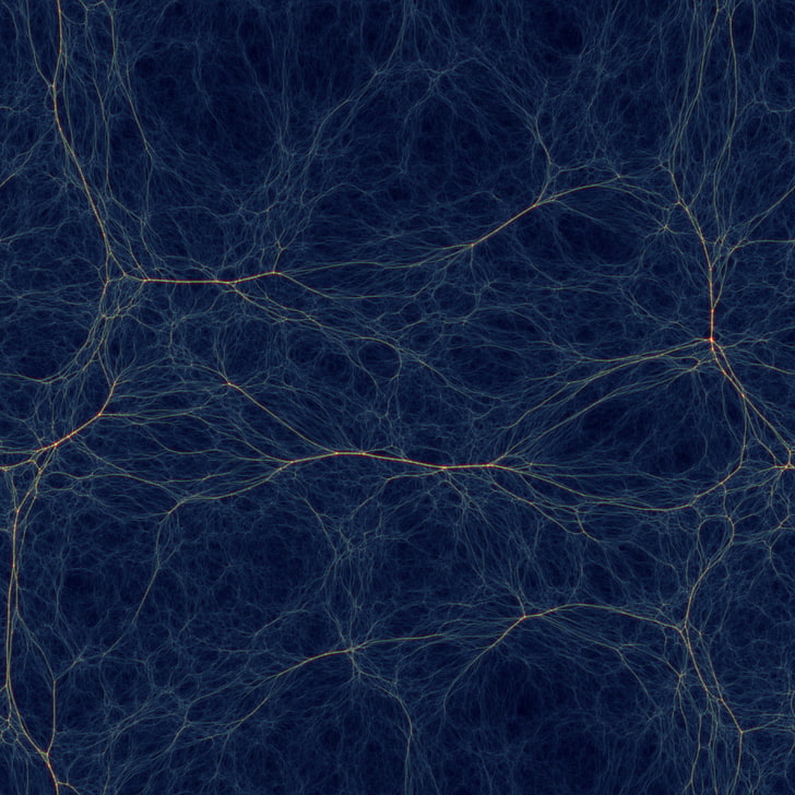 blue and black marble, lines, plexus, texture, backgrounds, full frame, HD wallpaper