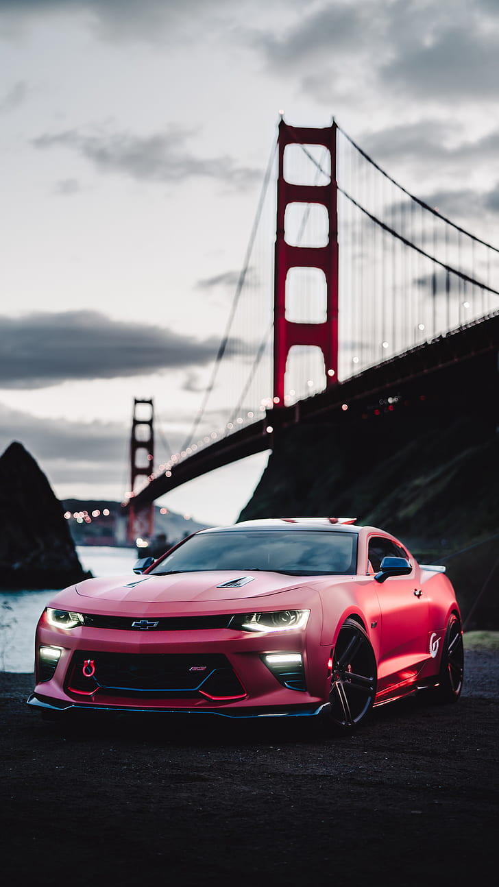 car, vehicle, Golden Gate Bridge, USA, HD wallpaper