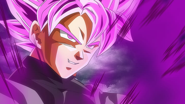 Dragon Ball Super, Black Goku, SSJ Rosé, Super Saiyajin Rosé, HD wallpaper