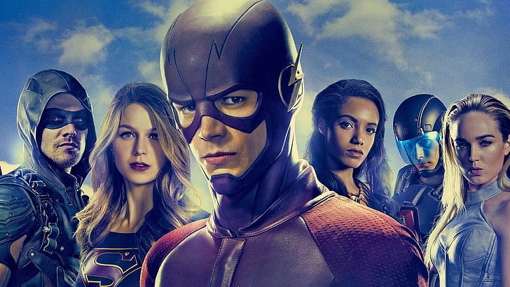 TV Show, The Flash (2014), Arrow (TV Show), Arrowverse, Atom (DC Comics), HD wallpaper