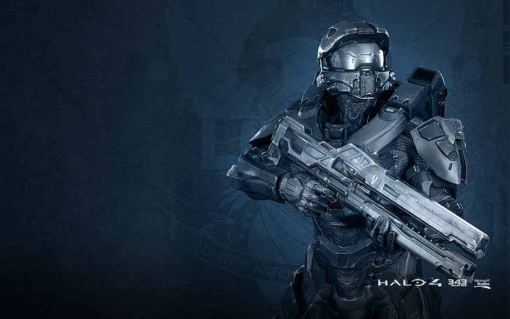 Halo game poster, Halo 4, Master Chief, video games, military, HD wallpaper