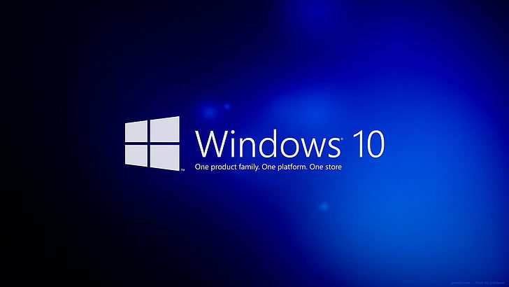Microsoft Windows 10 OS Desktop Wallpaper, Windows 10 logo, text HD wallpaper