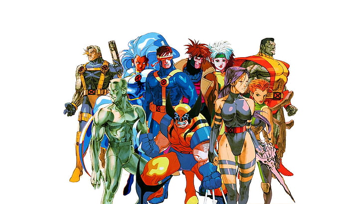 X-Men, Colossus, Cyclops (Marvel Comics), Psylocke (Marvel Comics)