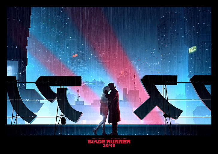 Blade Runner wallpaper, movies, Blade Runner 2049, men, one person, HD wallpaper