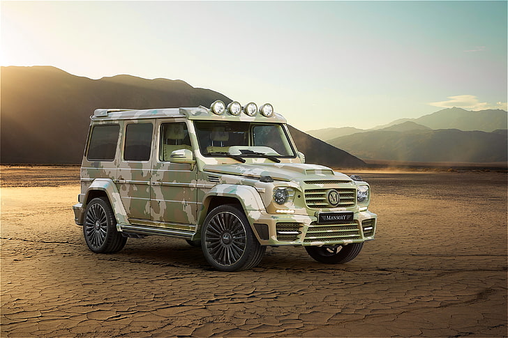 green and white camouflage Jeep wrangler, Mercedes-Benz, AMG, HD wallpaper