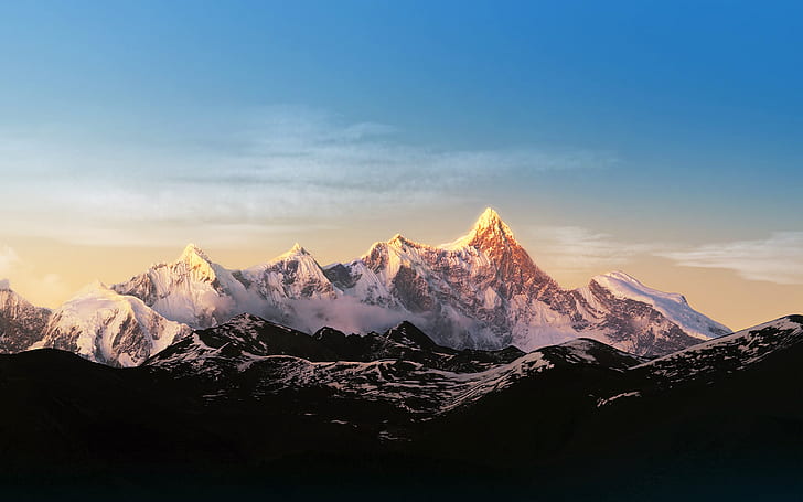 Wallpaper : geometry, nature, triangle, mountains, Mount Everest 1366x768 -  vitriol - 1365577 - HD Wallpapers - WallHere