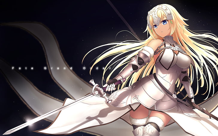 Fate Series, Fate/Apocrypha, Blonde, Blue Eyes, Fate/Grand Order, HD wallpaper