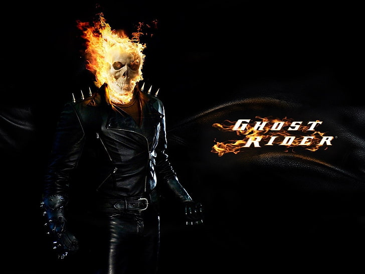 1280x720px | free download | HD wallpaper: Movie, Ghost Rider, Black, Fire,  Flame, Skull | Wallpaper Flare