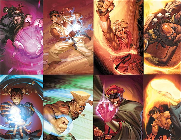 Street Fighter character digital wallpaper, Ryu (Street Fighter)