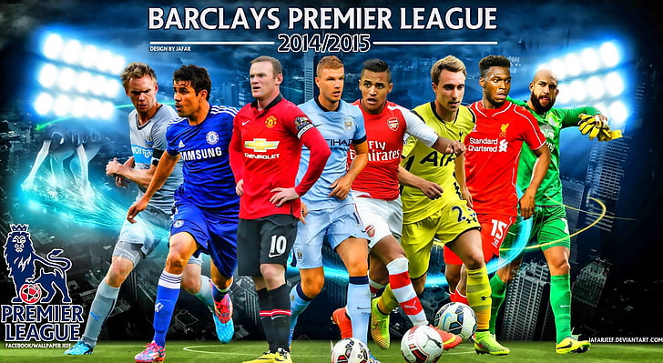 Barclays Premier League 2014-2015, Barclays Premier League poster, HD wallpaper