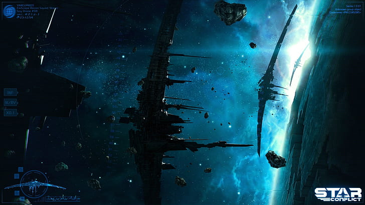 video games, Star conflict, space, science fiction, HD wallpaper