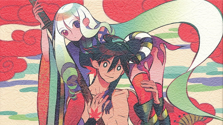 Anime, Katanagatari, Shichika Yasuri, Togame (Katanagatari), HD wallpaper