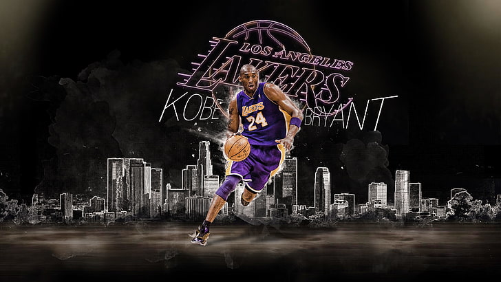 Nba Basketball Kobe Bryant Los Angeles Los Angeles Lakers 1080p 2k 4k 5k Hd Wallpapers Free Download Wallpaper Flare