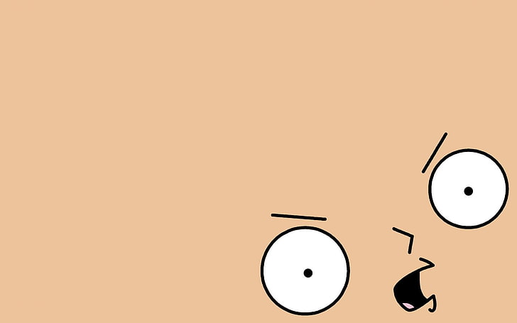 Stewie Griffin Funny Eyes, Stewie Griffin from Family Guy illustration, HD wallpaper