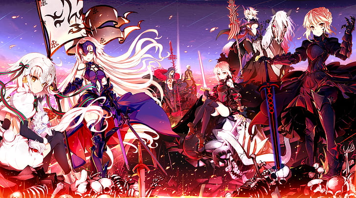 Fate Series, Fate/Grand Order, Fate/Stay Night, Artoria Pendragon, HD wallpaper