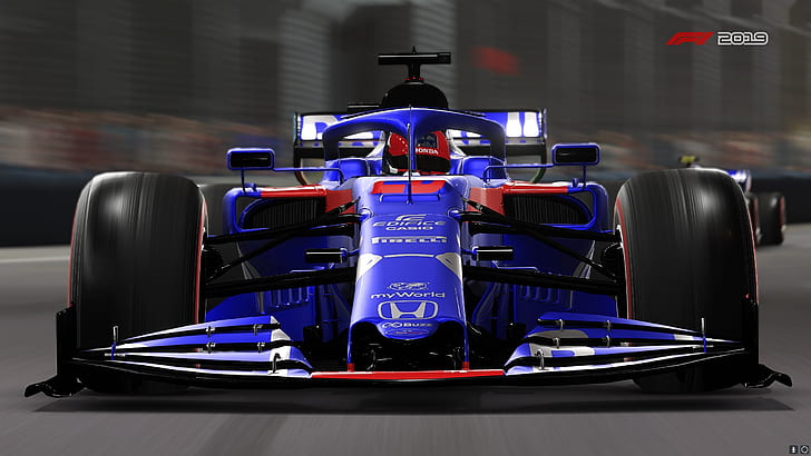 Video Game, F1 2019, Race Car, Scuderia Toro Rosso STR14