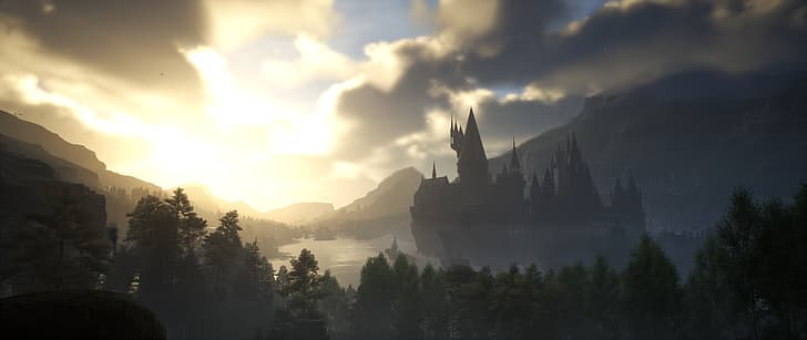 Hogwarts Legacy, Harry Potter, video game art, screen shot, HD wallpaper