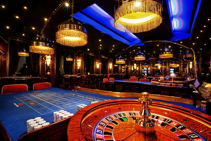 Premium Photo | Banner casino las vegas game roulette wheel spinning  generative ai