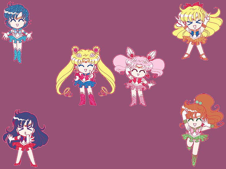 chibi moon jupiter Chibi Sailor Scouts Anime Sailor Moon HD Art